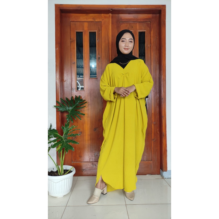 Kaftan Crinkle Airflow Premium Gamis Dress