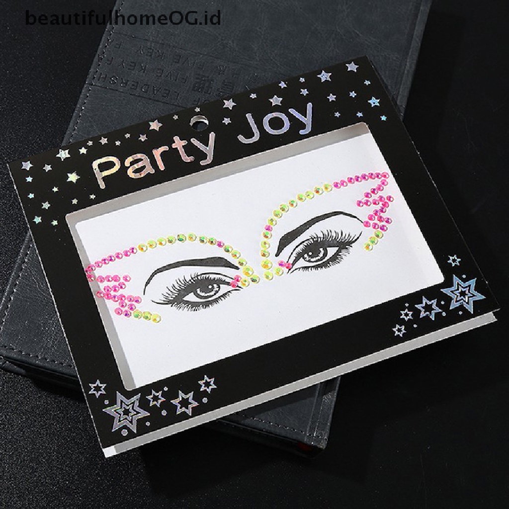 // Beauty// Face Jewels Crystal Body Art Stiker Make Up Festival Face Gems Tatto **