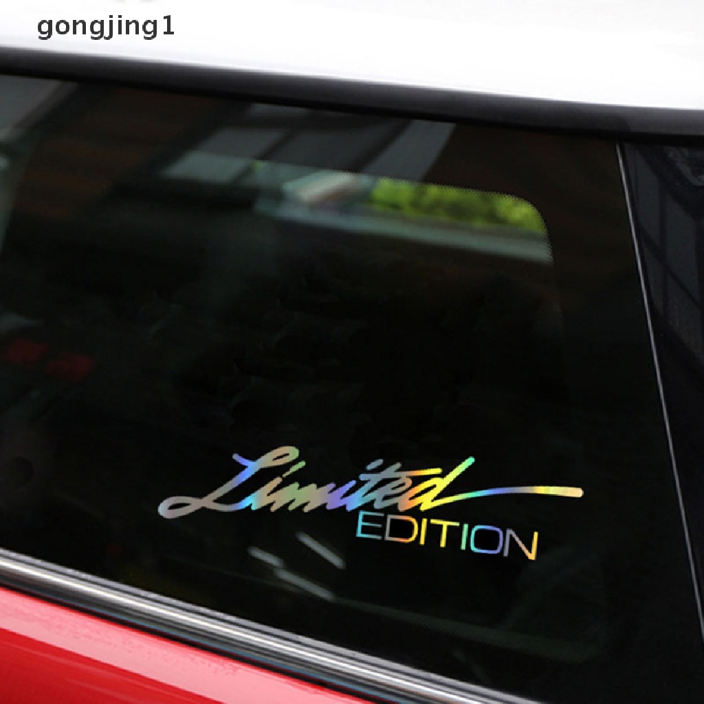 Ggg Edisi Terbatas Kreatif Vinyl Stiker Jendela Mobil Car-styling Decal 16CM * 3.8CM ID