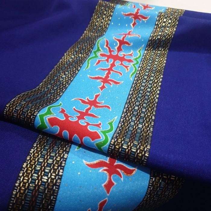 kain batik khas ambon ungu tua (pembelian minimal 2pcs )