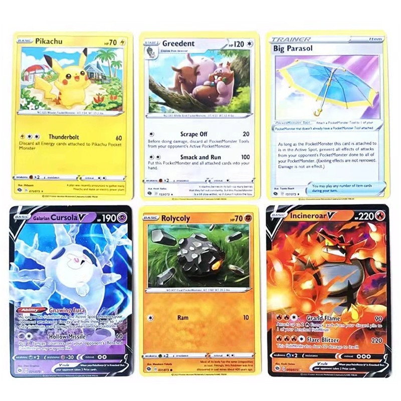 Xy GO Pokemon Baru Kartu Pedang Inggris Perisai Astral Radiance Booster Trading Board Koleksi Kartu Game TCG Bukan Original