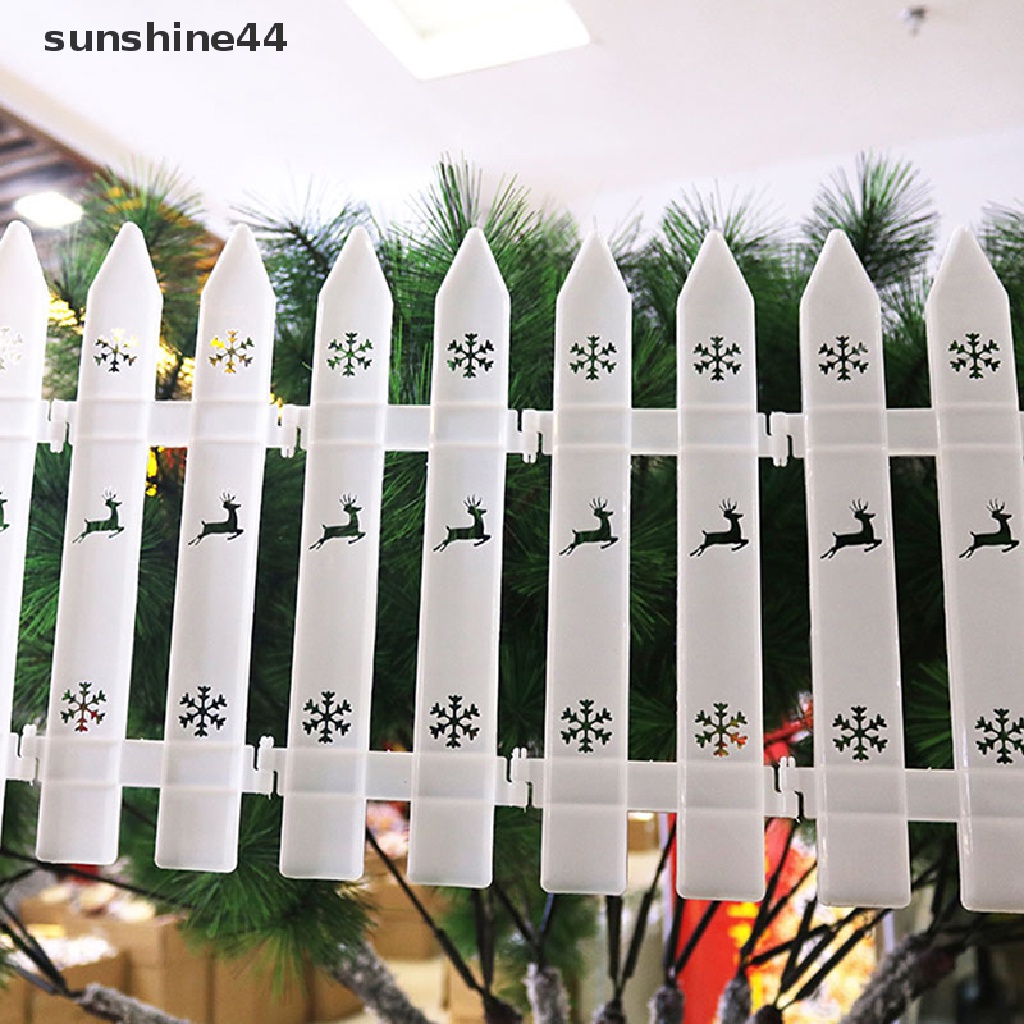 Sunshine Dekorasi Pohon Natal Pagar Plastik Taman Pagar Indoor Bunga Tk ID