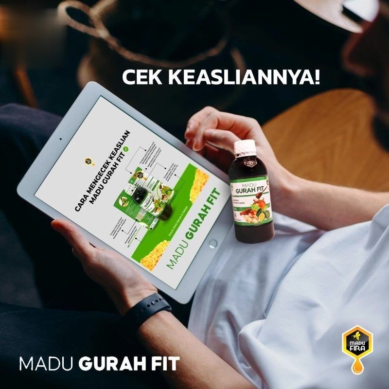 (Bisa COD) MADU GURAH FIT GURAHFIT [DISTRIBUTOR RESMI] OBAT BRONKHITIS BATUK ASMA FLU OBAT BATUK ORIGINAL ASLI