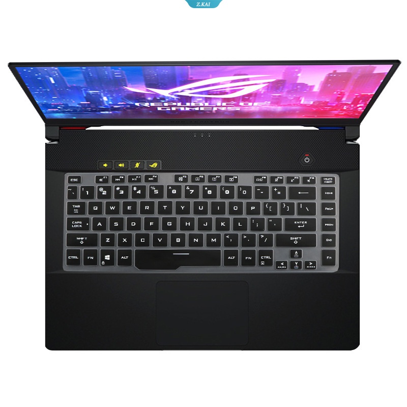 Cover Keyboard Untuk ASUS 15.6 inch GU502G GX502 Ice Blade 3S Silikon Pelindung Kulit Film TPU Clear Film Silicone Cover [ZK]