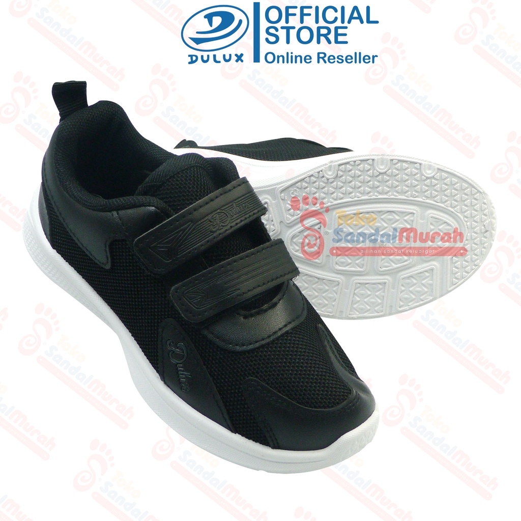 Toko Sendal Murah - Sepatu Sekolah Hitam Putih Uk 28 - 35 / Sepatu Olahraga Anak / Sepatu Anak Nyaman Model Prepet [Toko Sendal Murah BX 1066]