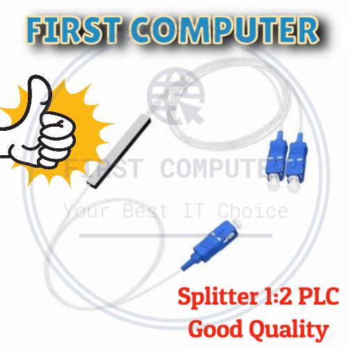 Passive Splitter Fiber Optic 1:2 PLC SC-UPC