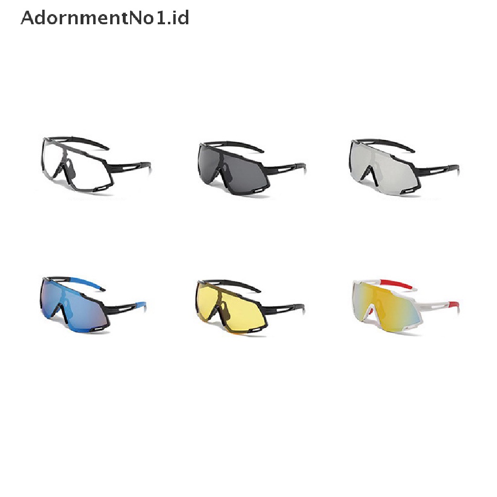 [AdornmentNo1] Baru Bersepeda Kacamata Olahraga Luar Ruangan Sepeda Eyewear Sunglasses UV Protection Glasses Gunung MTB Sepeda UV400 Kacamata Hitam Naik Kacamata [ID]