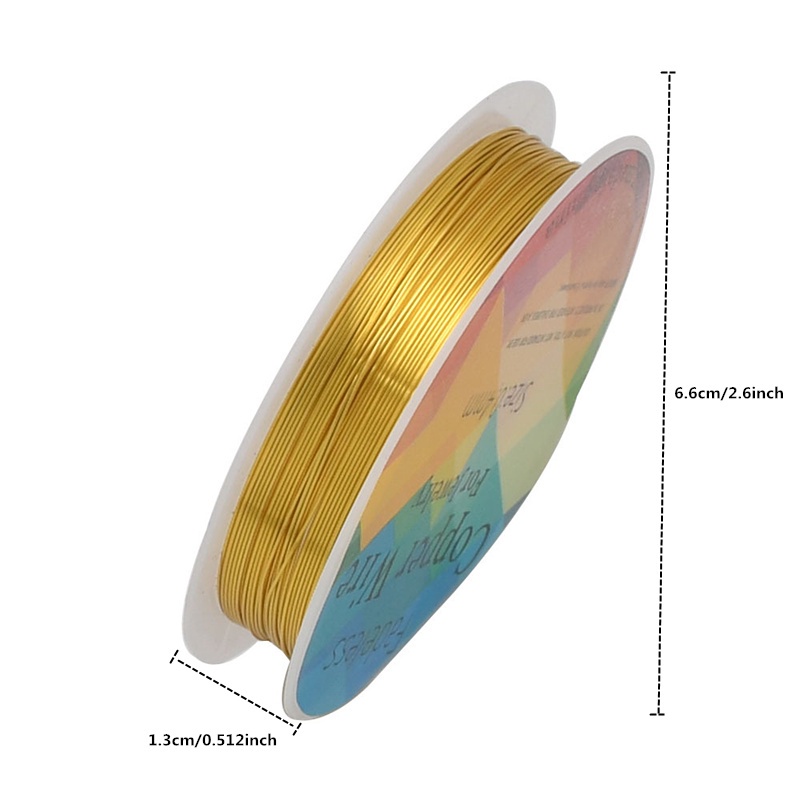 0.2mm-1mm Kawat Tembaga Pengawet Warna Digunakan Untuk Membuat Kawat Tembaga Untuk Aksesoris Perhiasan DIY cloisonné Kerajinan