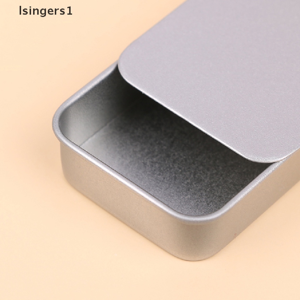 [lsingers1] Slide plate push-pull Kotak 10g 15g 30g Padat balm box candy box Kotak Butik