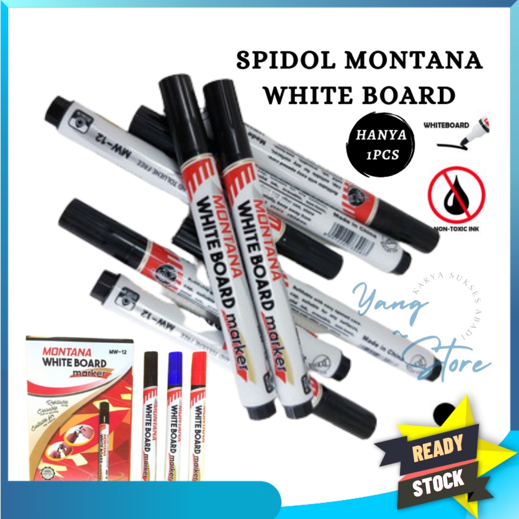 

YGS -F207- Spidol Montana Whiteboard - Spidol Papan Tulis - Spidol Per Pcs