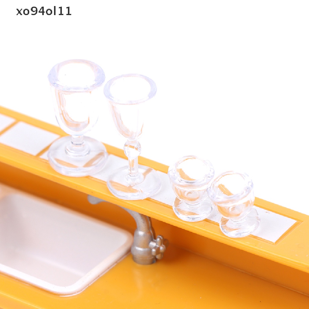 Xo Furniture Rumah Boneka Mini Alat Peraga Dapur Dekorasi Bak Cuci Piring OL