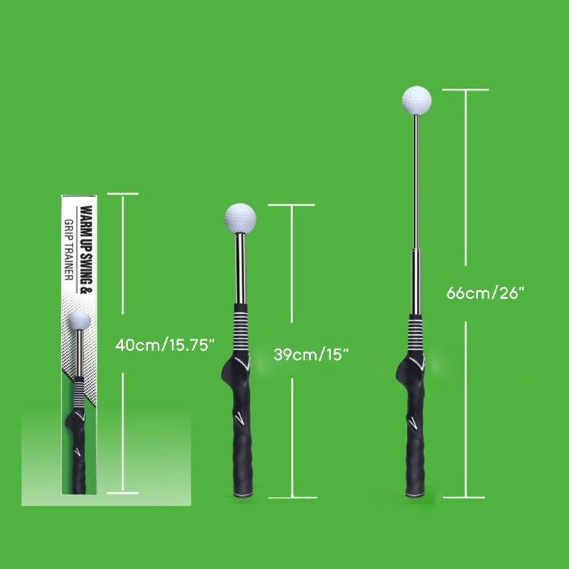 Sun Telescopic Warm Up Golf Swing Trainer Club Latihan Golf Alat Bantu Latihan Ayunan Golf Posture Corrector Golf Accessasory