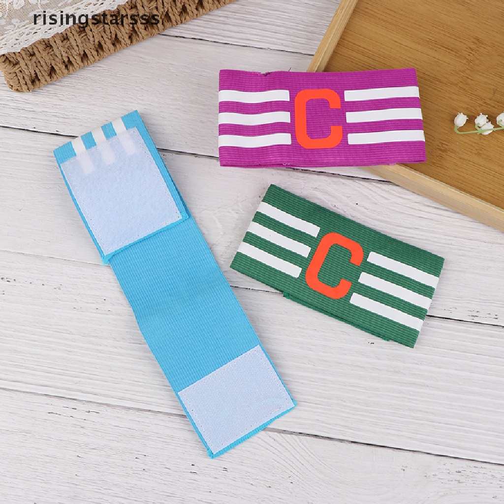 Rsid Span-new Football Captain Armband Tim Sepak Bola Captain Band Arm Training Sepak Bola Ban Lengan Jelly