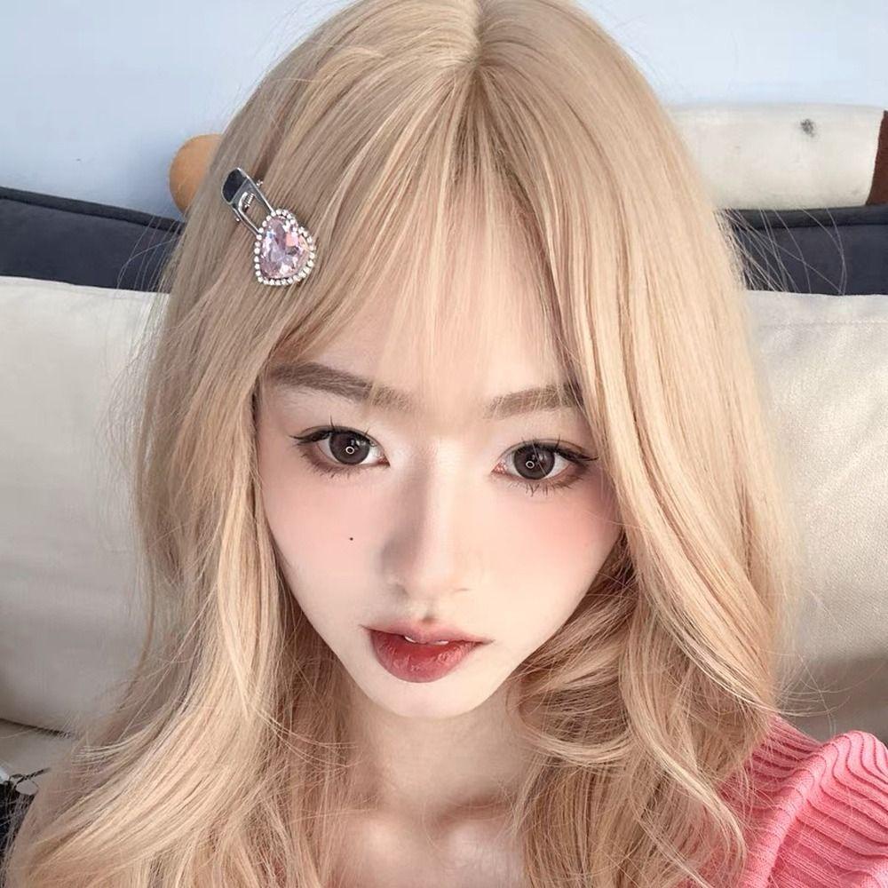 Agustinina Bow Hair Clips Stylish Hiasan Kepala Lucu Manis Gadis Jepit Rambut Korea Jepitan Anak Hair Clip Alloy Jepit Berlian Imitasi Zirkon Wanita Duckbill Clips