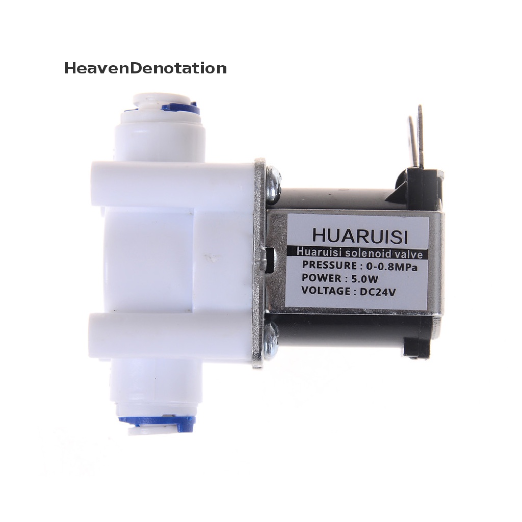 [HeavenDenotation] Katup Air Elektrik 24V DC Solenoid Valve 1per4 &quot;Sambungan Selang RO Controller HDV