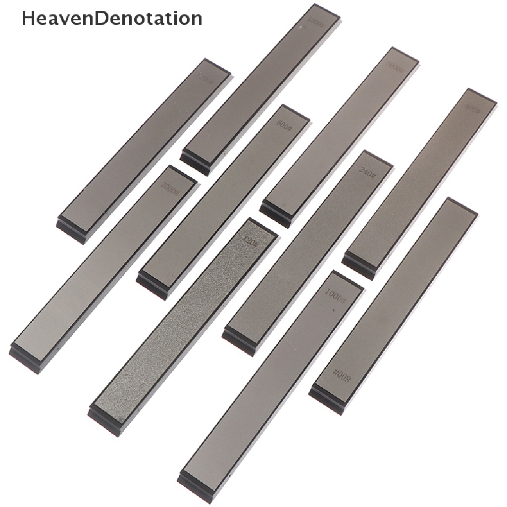 [HeavenDenotation] 120-3000 Asahan Sudut Tetap Diamond Whetstone Batu Minyak Honing Stone HDV