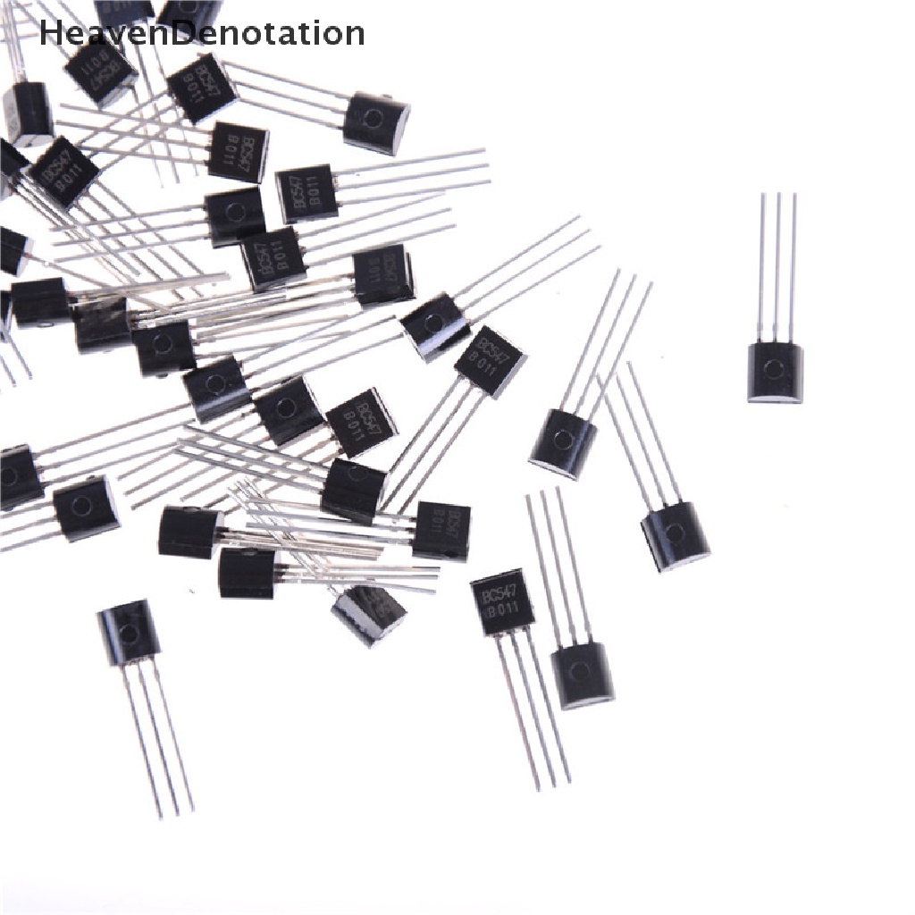 [HeavenDenotation] 50pcs/set Transistor NPN Hitam BC547 BC547B 0.1A/45V HDV