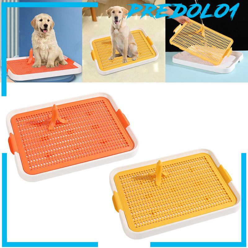 [Predolo1] Toilet Anjing Training Potty Tray Training Pads Holder Trainer Kotak Kotoran Hewan Peliharaan