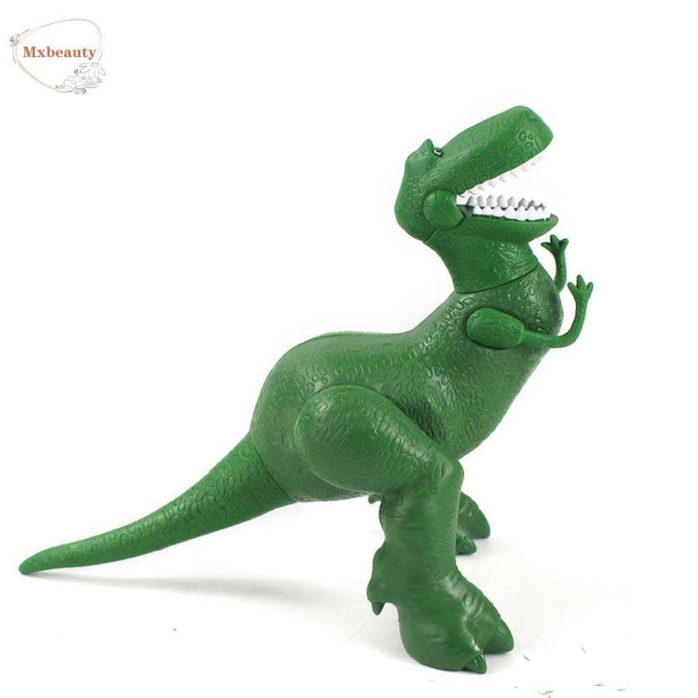 Mxbeauty Action Figure Untuk Anak Dekorasi Ornamen Desktop Rex The Green Mainan Model Dinosaurus Model Bobby