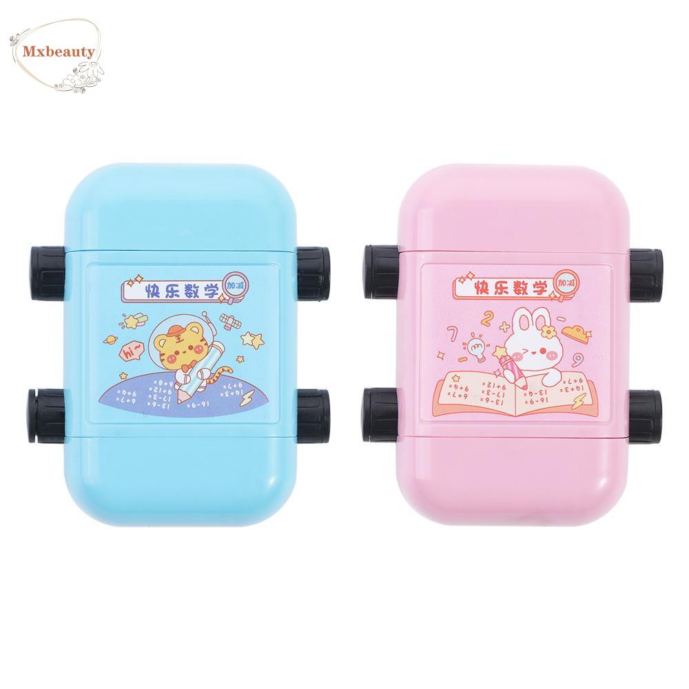 Mxbeauty Soal Latihan Cap Penambahan Dan Pengurangan Mathematics Practice Seal Stamp Perlengkapan Siswa Segel Rol Scroll Stamp Perkalian Dan Pembagian Seal