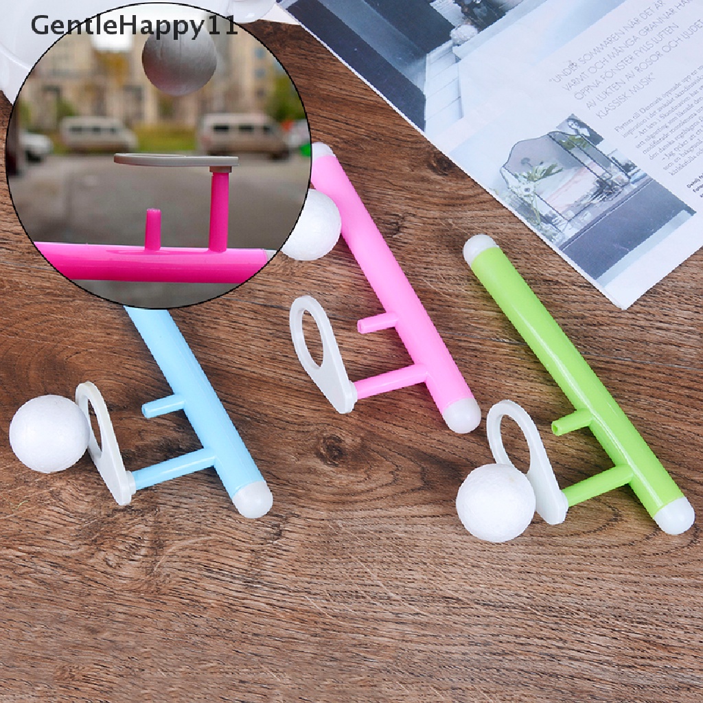 Gentlehappy 1Set fun blowing ball balance floag Suling Mainan Edukasi Untuk Anak kids id