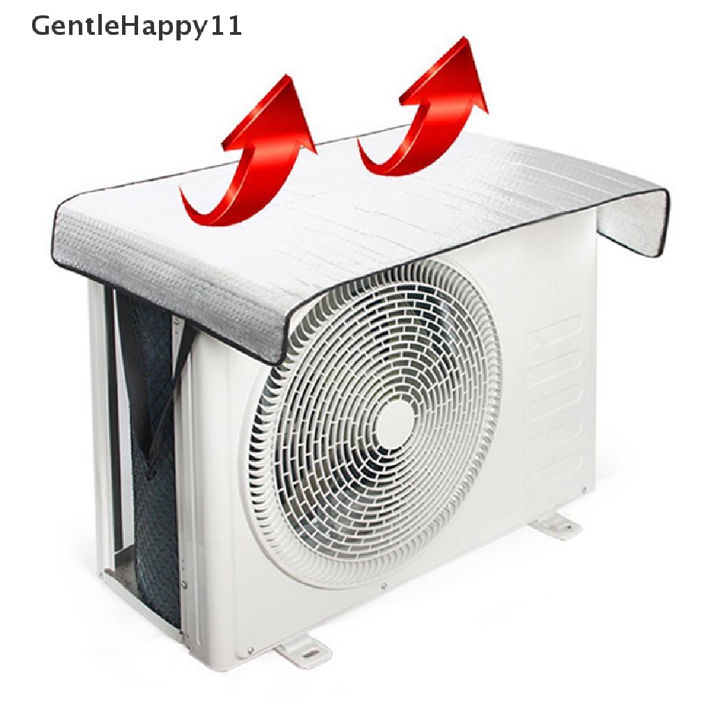 Gentlehappy Penutup Ac Outdoor Rainproof Tahan Air Anti Debu Anti-Ssalju Cleaning Cover Ac Keep Cleaning Tools id