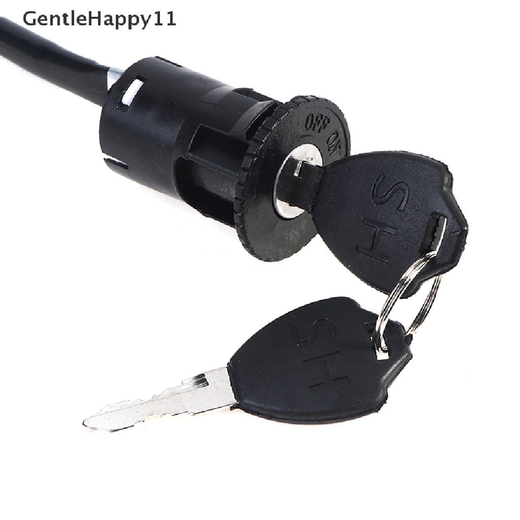 Gentlehappy Universal Ignition Switch Key Power Lock Untuk Sepeda Listrik Skuter Elektrik id