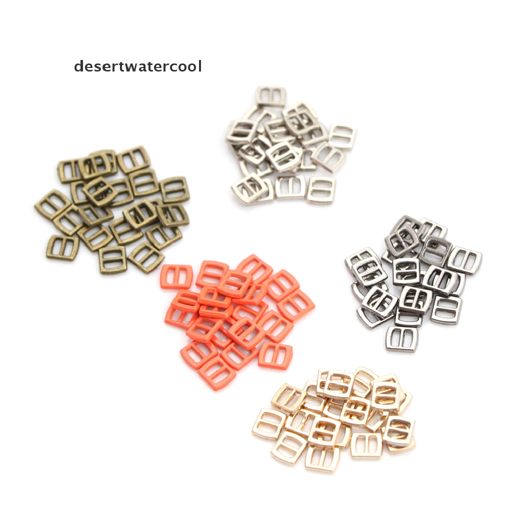 Deid 10pcs Mini Gesper Logam DIY Boneka Gaun Patchwork Handmade Craft Jahit Aksesoris Martijn