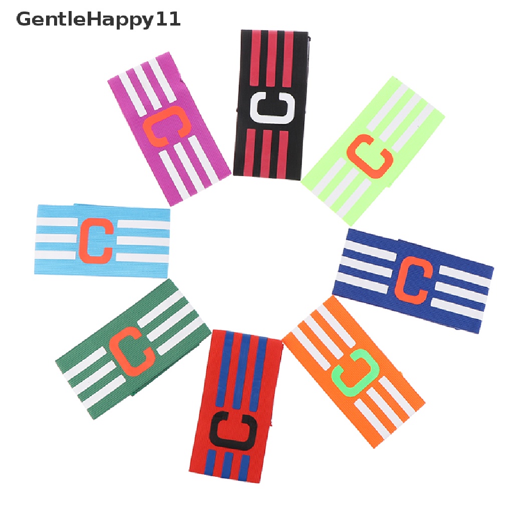 Gentlehappy Football Captain Armband Team Sepak Bola Captain Band Arm Training Ban Lengan Sepak Bola id