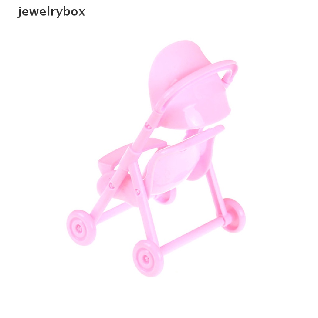 [jewelrybox] Kelly Doll Stroller Trolley Nursery Furniture Mainan Gadis Hadiah Butik