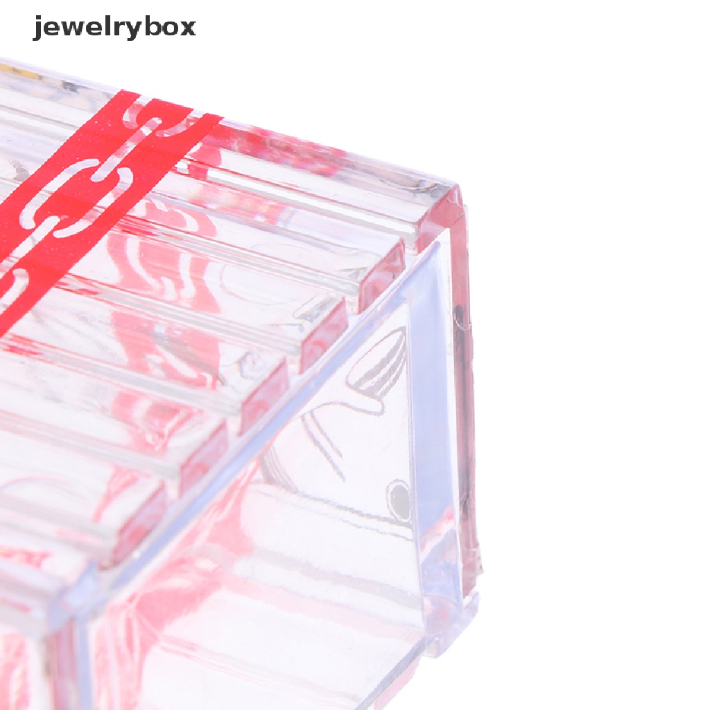 [jewelrybox] 1pc IQ box Lain Tidak Bisa Buka Kotak Transparan Trik Sulap Rahasia Laci Mainan Butik