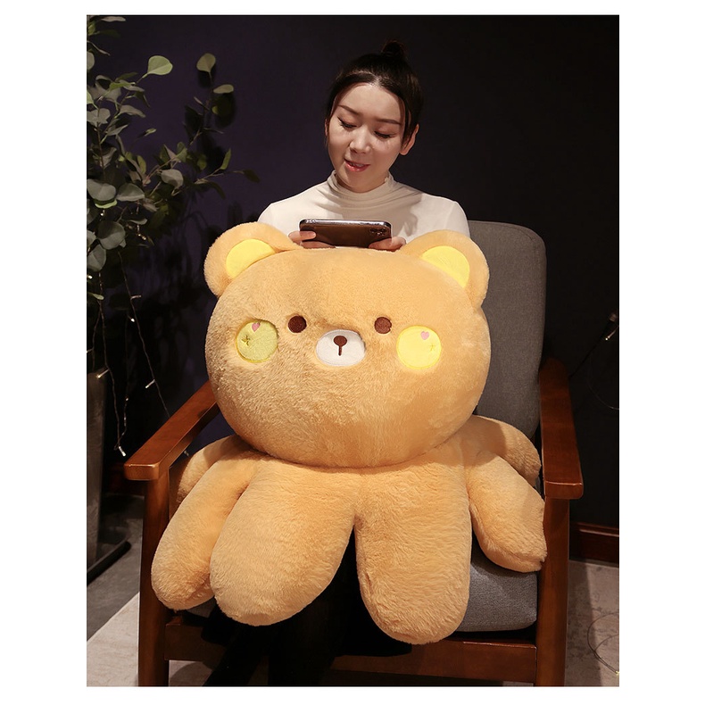 55cm Cute Bunny Animal Octopus 2-in-1 Boneka Plush Bantal Tidur Boneka Mainan Anak Hadiah