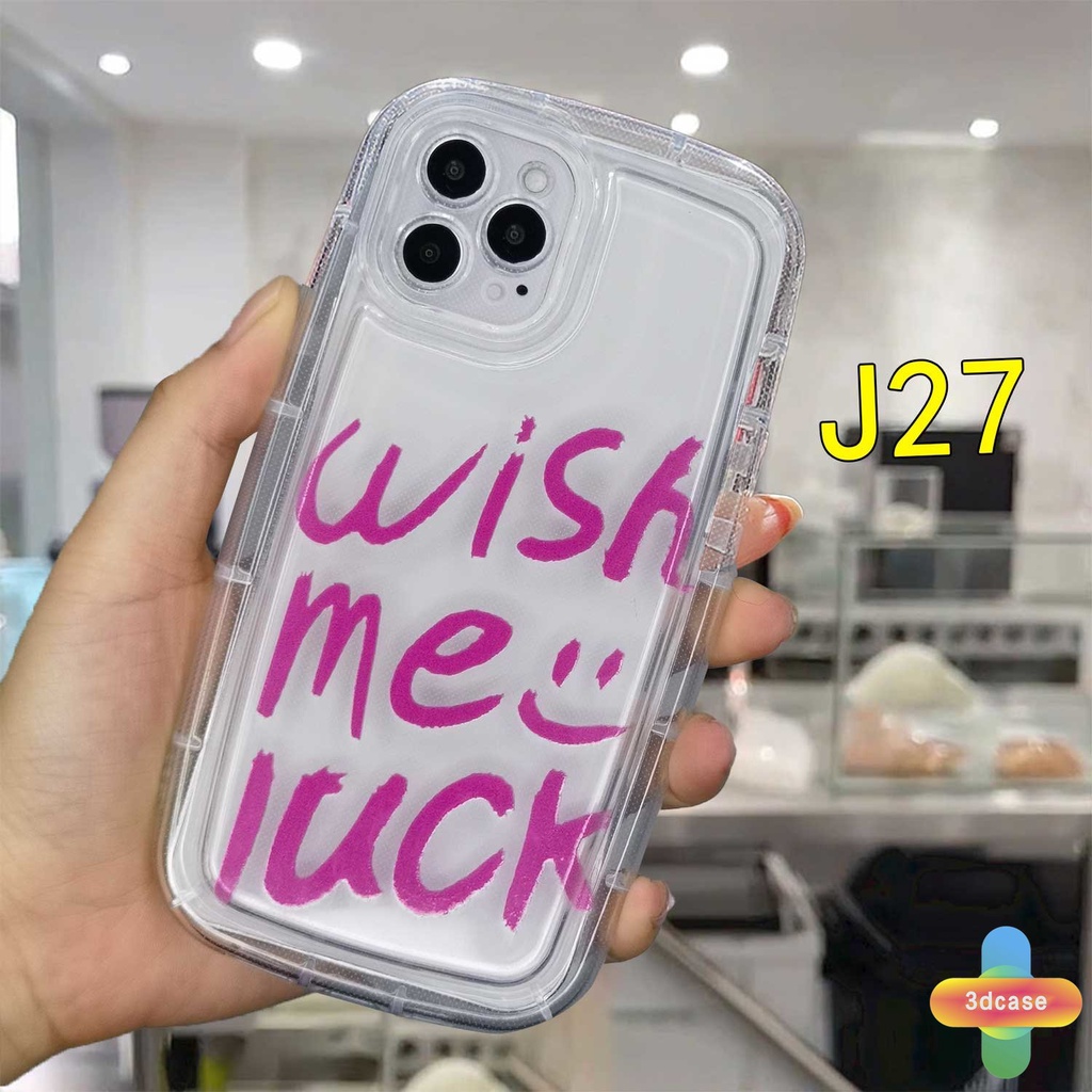 Compatible For Case IPhone 12 11 13 14 PRO MAX 6 7 6S 8 14 Plus X XR XS MAX 11 12 13 Se 2020 6SPlus 7Plus 6Plus 8Plus 14Plus XSMAX Fashion Lucky Letter Graffiti Silicone Soap Case