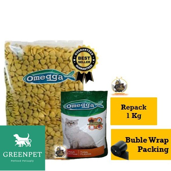 Makanan Kucing Omega Tuna - 1 kg