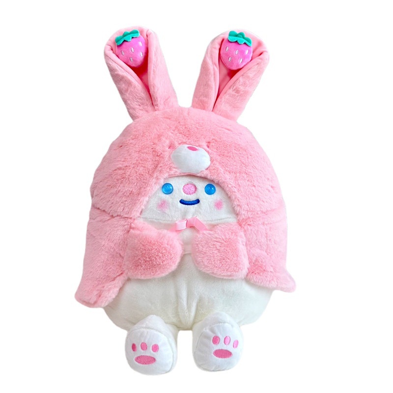 Bear Cross-Dress Kelinci Hewan Plush Mainan Boneka Bantal Anak Hadiah Dekor20/30cm