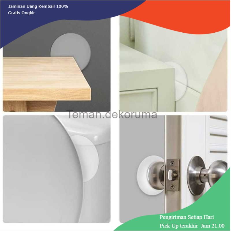 TD - RTG CHITOP Penahan Pintu Anti-Collision Door Stopper 50mm 6 PCS - DS482