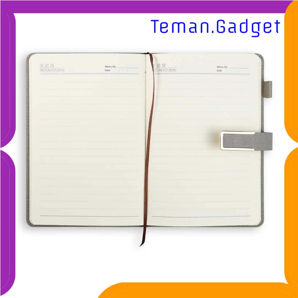 TG - ATK LemonBest Buku Catatan Kerja Notebook Diary Book Cover Kulit Kertas A5 - JSK25
