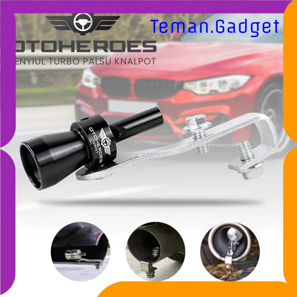 TG - OTO OTOHEROES Penyiul Turbo Palsu Knalpot Mobil Whistler Exhaust Muffler - TUR007