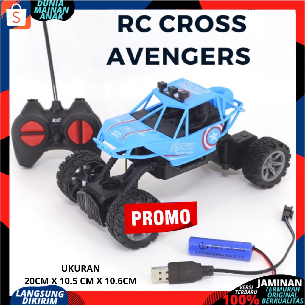 RC Car SUV Mobil Remote Kontrol Jeep Off Road Snake Boost Monster  Baterai Cas Terbaru Mainan Anak Laki Laki