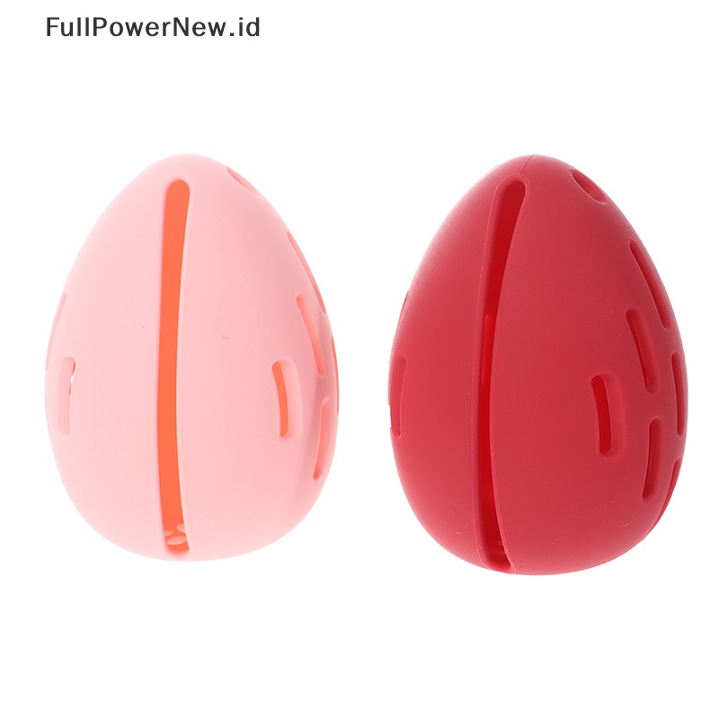 Power Silicone Tempat Spons makeup Blender makeup Travel Case Puff Rak Pengering ID
