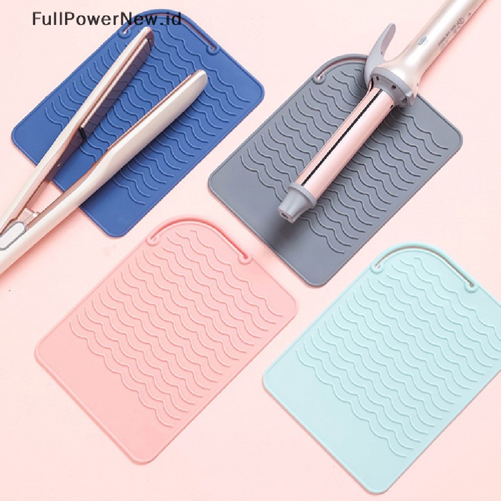 Power Silicone Alas Tahan Panas Untuk Pelurus Rambut Flat Iron Curling Iron Tools ID