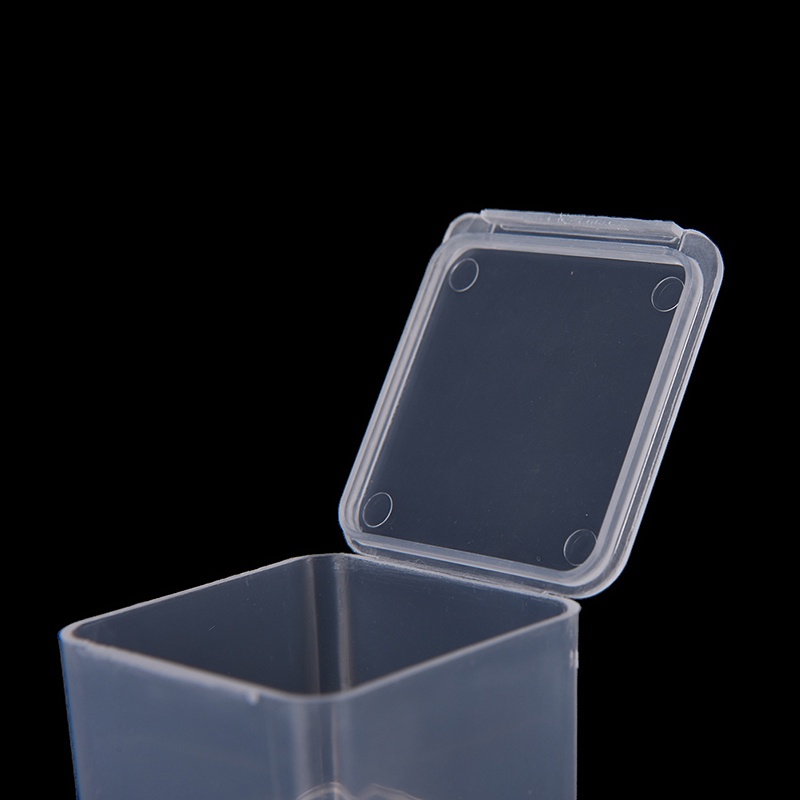 [lightoverflow2] New Small Travel Bening CG Transparan Kotak Penyimpanan Case PU Superhard Plastik [ID]