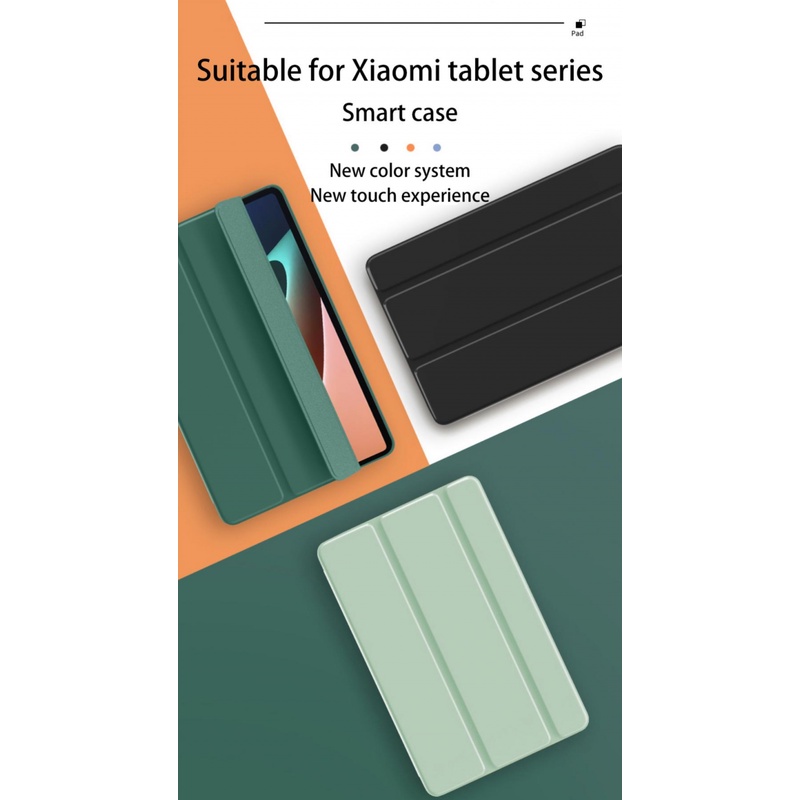 Untuk Xiaomi mi pad 5case Dengan Auto Wake up/Sleep Silicone Cover Funda Untuk Xiaomi mi pad 5pro Case Support Magnetic Charging