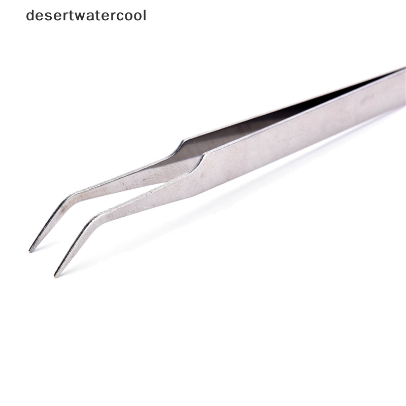 Deid 2x Stainless Steel Eyelash Gems Pick Tools Perlengkapan Nail Art Kosmetik Martijn