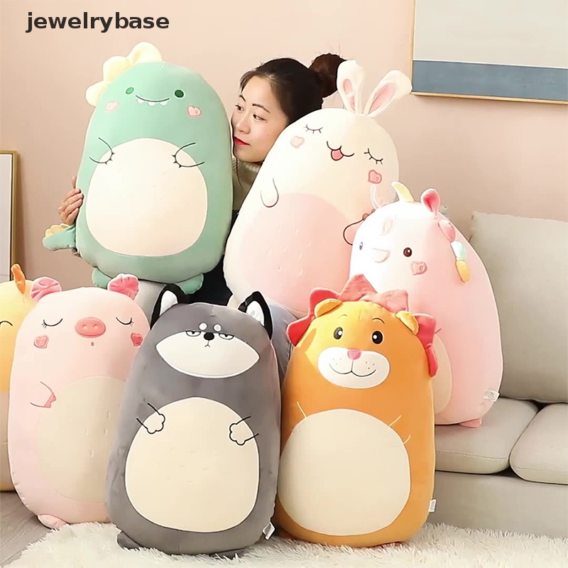 [jewelrybase] Squishmallows Plush Toy Animal Kawaii Unicorm Dinosaurus Singa Lembut Butik Bantal Besar
