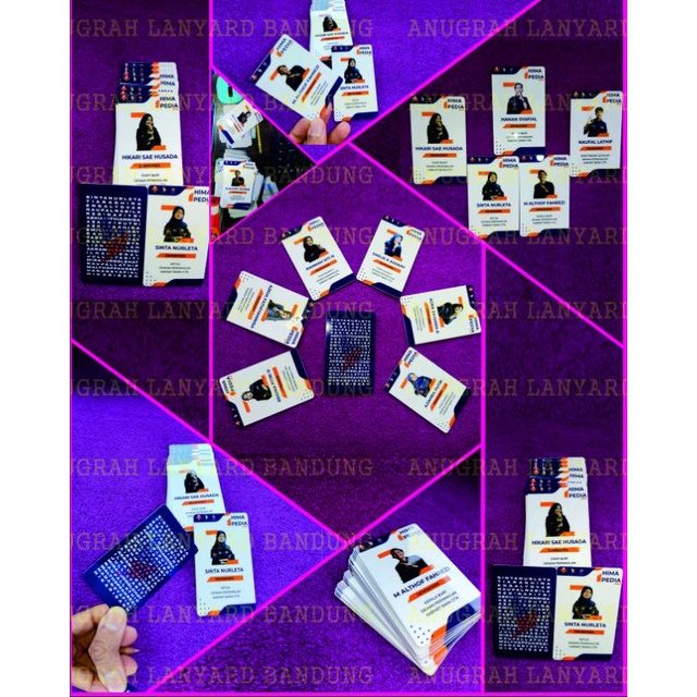 

Promo Kartu id card bahan pvc ketebalan 0,9 mm/cetak kartu id card satuan yang berkualitas