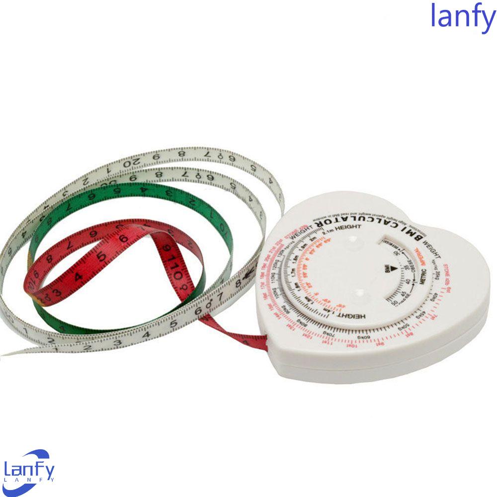 Lanfy Measure Tape Mini Alat Jahit Badan Otot Measure Rule Tape Body Mas Tape