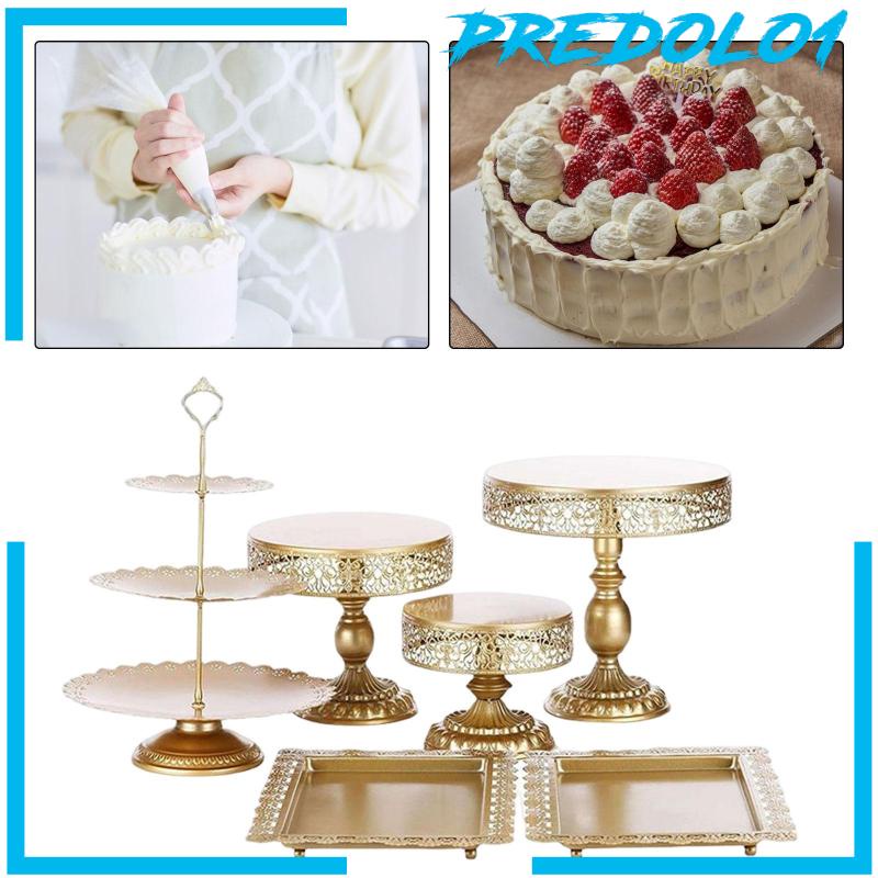 [Predolo1] Pajangan Set Holder Cupcake Bertingkat Untuk Pesta Pengantin Pernikahan