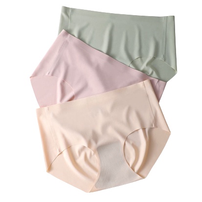 MMM Celana Dalam Satin Wanita Seamless 6766 CD High Waist Anti Nyeplak Premium Quality Pakaian Bawahan Perempuan Push Up