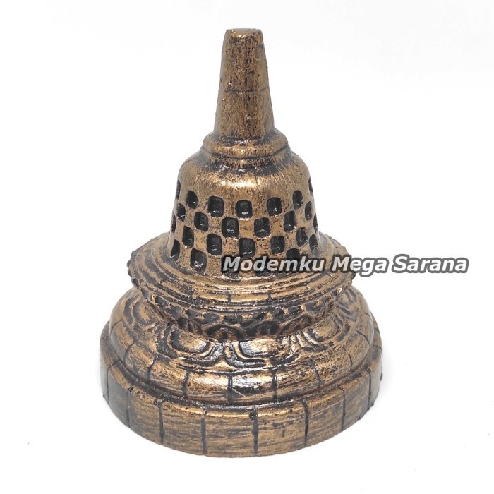 Hiasan Aquarium Dekorasi Aquascape Miniatur Stupa Candi Borobudur